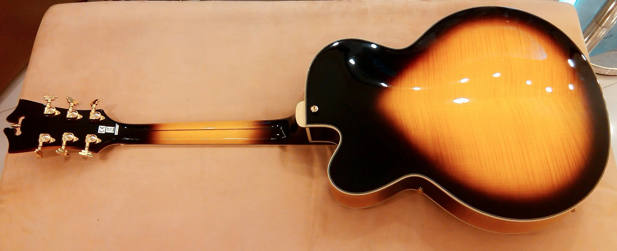 Dangelico ARCHTOP-floating VINTAGE SUNBURST DAEXL1VS  US14050282 - Image 6