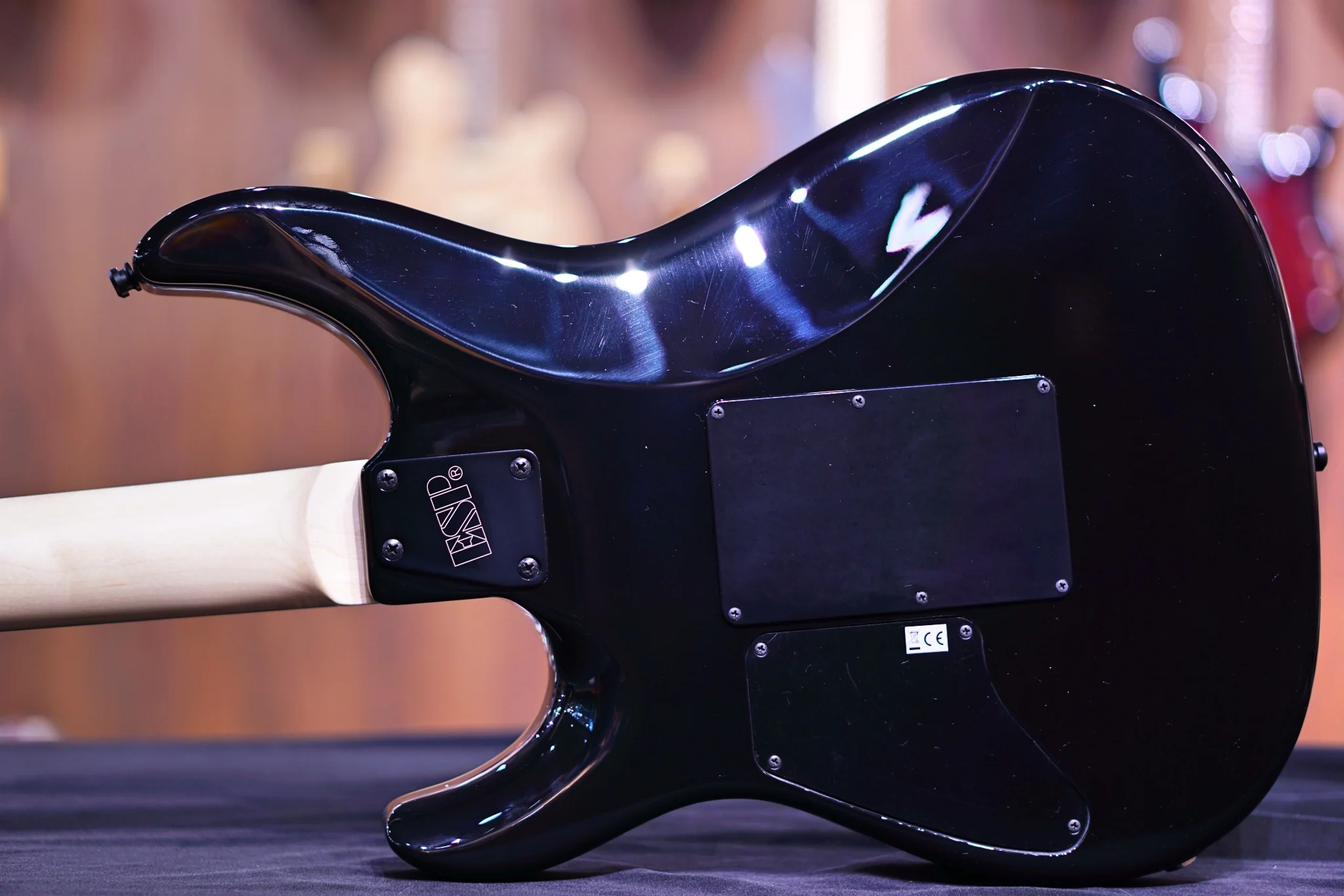 ESP E-II SN-2 Electric Guitar - Nebula Black Burst ES3614203 - Image 6