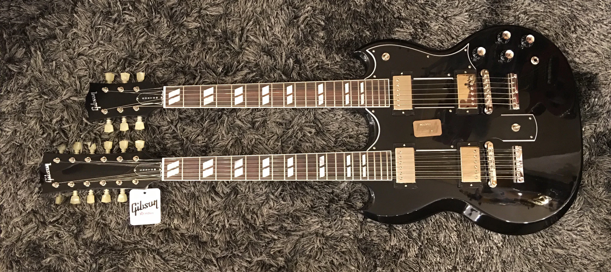 Gibson EDS 1275 Doubleneck ebony - Image 6