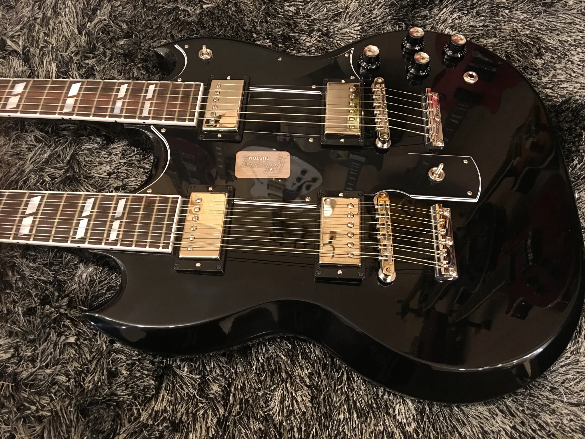 Gibson EDS 1275 Doubleneck ebony - Image 8